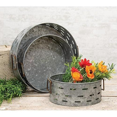 3/Set, Metal Trays - The Fox Decor